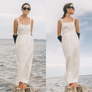 NWT Antonio Melani x Elizabeth Damrich Glass Stretch Mikado Embellished Dress